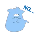 OBAKENEKO the kitten Animated Stickers 2