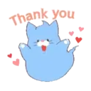 OBAKENEKO the kitten Animated Stickers 9