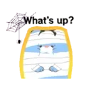 OBAKENEKO the kitten Animated Stickers 23