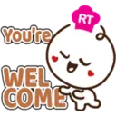 RT
You're
WEL
COME SA