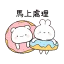 迷你熊兔寶日常美味食用 5