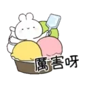 迷你熊兔寶日常美味食用 15