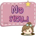Pink text doll 22