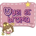 Pink text doll 21