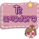 Pink text doll 20
