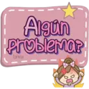 Pink text doll 7