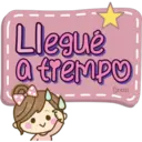 Pink text doll 6