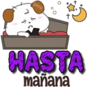 }
Lorena
HASTA
mañana