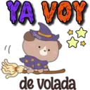 YA VOY
Lorena
de volada