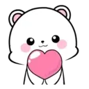 Lovely White Bear 3 MOV. 14