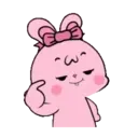 Lovely Pink Rabbit lll 12