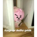 Kavga var dediler geldik
