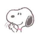 Snoopy表情貼P.1動 16