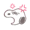 Snoopy表情貼P.1動 5