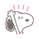Snoopy表情貼P.1動 8