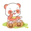 Bear and Cat Halloween MOV. 24