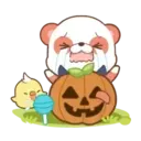 Bear and Cat Halloween MOV. 16