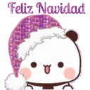 Navidad gorritos con glitter 5
