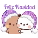 Navidad gorritos con glitter 11