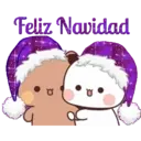 Navidad gorritos con glitter 21