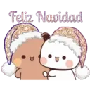 Navidad gorritos con glitter 6