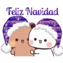 Navidad gorritos con glitter 28
