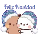 Navidad gorritos con glitter 8