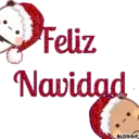 Navidad gorritos con glitter 23