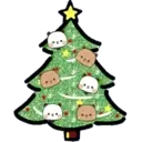 Navidad gorritos con glitter 20