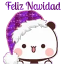 Navidad gorritos con glitter 15