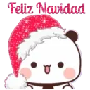 Navidad gorritos con glitter 27