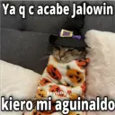 Ya q c acabe Jalowin GeysiOy kiero mi aguinaldo