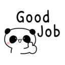Panda cute 1. 2