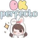 OK. perfecto