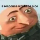 a response would be nice