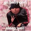 gn baby gorl
sleep well