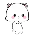 Lovely White Bear5 1