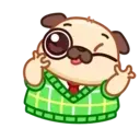 Pug emoji MOV. 2