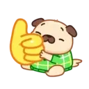 Pug emoji MOV. 15