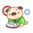 Pug emoji MOV. 8