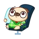 Pug emoji MOV. 9