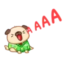Pug emoji MOV. 5