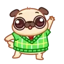 Pug emoji MOV. 16