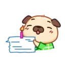 Pug emoji MOV. 4