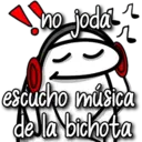 no joda 2
escucho música
della bichota