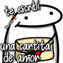 te escribi
Valentina
una cartita
delamon