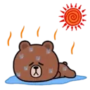 Good friends Brown & Cony every summer_kal 5