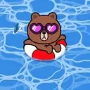 Good friends Brown & Cony every summer_kal 7