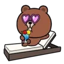 Good friends Brown & Cony every summer_kal 10