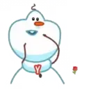 Muñeco de nieve ️1 MOV. 2